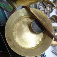 سماور روسی و چراغ یخچال نفتی افتابه لگن زنگوله|کلکسیون اشیاء عتیقه|رشت, خواهر امام|دیوار