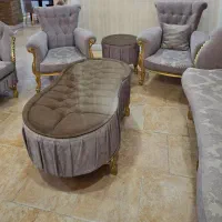 سرویس مبلمان ۷نفره|مبلمان خانگی و میز عسلی|رشت, معلم|دیوار