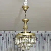 لوستر برنزی 6چراغه