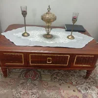 میز وسط با سه عدد عسلی در حد