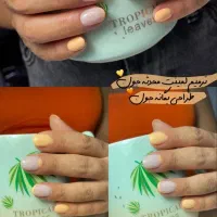 طراح ناخن  و مژه کار حرفه ای