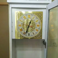 ساعت ایستاده چوبی سالم