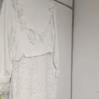 لباس مجلسی سفید|لباس|رشت, گلسار|دیوار