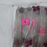 پرده ی حریر و پشت پرده ای|پرده، رانر، رومیزی|تهران, چهارصد دستگاه|دیوار