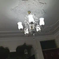 لوستر ۵ شاخه جنس فایبرگلس|لوستر و چراغ آویز|اسلام‌شهر, شهرک قائمیه|دیوار