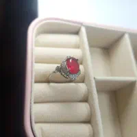 انگشتر نقره زنانه کاملا نو ، ۴.۲۲ گرمی