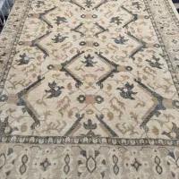فرش ۶ متری سلطان آباد پشم دستریس گیاهی