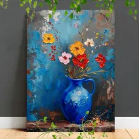 تابلو نقاشی گل