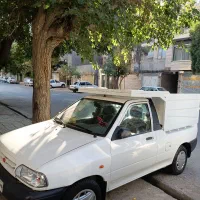 پراید وانت 1404 با لاینر پاششی وچراغ پوزیشن