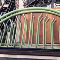 تختخواب دونفره فلزی با تشک|تخت و سرویس خواب|کاشان, گبرها|دیوار