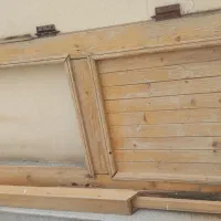 درب چوبی