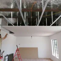 کناف. سقف کاذب. کناف کار صفرتاصدنقاشی و نور پردازی|خدمات پیشه و مهارت|کرج, گلشهر|دیوار