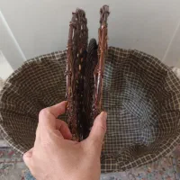 سبد پیک نیک حصیر و چوب نو وآکبند|صنایع دستی و سایر لوازم تزئینی|صباشهر, |دیوار