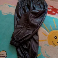 شلوار چرم مدل بگی