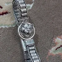 دستبند نقره تایلندی دست سازی خوشگل|جواهرات|اقبالیه, |دیوار