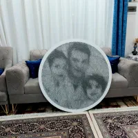 تابلو میخ و نخ(رنگی و سیاه و سفید)|تابلو، نقاشی، عکس|تهران, میدان ولیعصر|دیوار