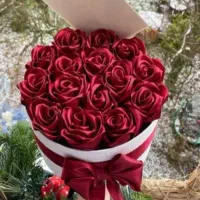 گل رز ربانی|گل مصنوعی|الیگودرز, |دیوار