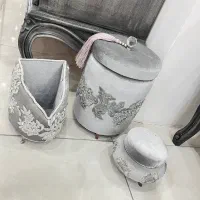 ست سطل و جا برسی جا جواهراتی عروس
