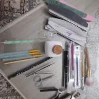 وسایل کاشت ناخن در حد نو|آرایشی، بهداشتی، درمانی|اردبیل, |دیوار