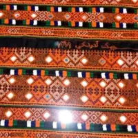اینه سه گوش و چهارگوش میدوزم