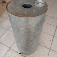 بشکه گالوانیزه شیرداروپلاستیکی|ظروف نگهدارنده، پلاستیکی، یک‌بارمصرف|کرمانشاه, |دیوار