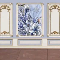 رنگ و نقاشی داخل ساختمان توسط گروه هنری خانم بینا