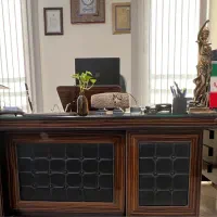 فروش ست کامل مجموعه، میز و صندلی اداری دست‌دوم|مبلمان اداری|تهران, صادقیه|دیوار