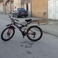 دوچرخه 26 تمیز و لوازمی|دوچرخه، اسکیت، اسکوتر|خرم‌آباد, |دیوار