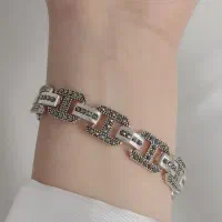 دستبند نقره ۹۲۵|جواهرات|اردبیل, |دیوار