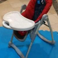 صندلی غذای بچه،تخت خواب بچه جمع شو