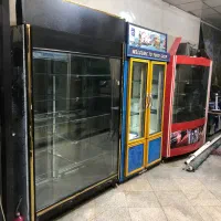 یخچال ایستاده چهار درب مشکی جدید