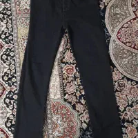 شلوار کتان مشکی در حد نو سالم بدون پارگی