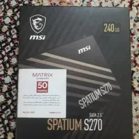 هارد ssdمارکMSIظرفیت ۲۴۰گیگ