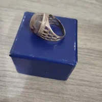 انگشتر رکاب نقره با سنگ های طبیعی|جواهرات|ایلخچی, |دیوار