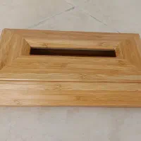 جای دستمال کاغذی چوبی