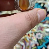 انگشتر نقره یاقوت عقیق یمن عتیقه کلکسیونی طلا|جواهرات|اصفهان, کساره|دیوار