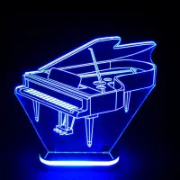 چراغ خواب+رنگی شیک طرح پیانو پرداخت درب منزل|چراغ خواب و آباژور|میاندوآب, |دیوار