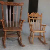 صندلی راک بزرگ و کوچک