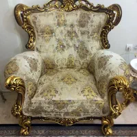 مبلمان استیل 9 نفره در حد نو