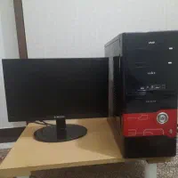 کیس و مانیتور و کیبورد و موس