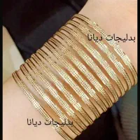 النگو طلاروس خودرنگ مشابه طلا طرح سیندیا با ضمانت