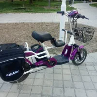 دوچرخه برقی سالم و تمیز