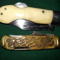 ۲ عدد چاقو کلکسیونی کوهنوردی دست ساز