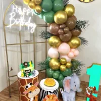 تم تولد حیوانات جنگل تم تولد سافاری