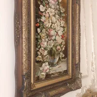 تابلو فرش دستباف چله ابریشم|تابلو فرش|مشهد, هفت تیر (نه دره)|دیوار