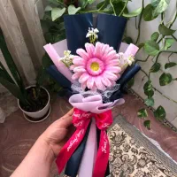 تک گل پیچیده شده ویژه روز معلم ب قیمت عمده