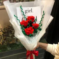 دسته گل پیپ‌پاکنی|گل مصنوعی|تهران, نیروی هوایی (پیروزی)|دیوار