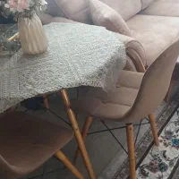 میزنهارخوری دونفره مدل لمسه استفاده نشده وکاملانو|میز و صندلی غذاخوری|دورود, |دیوار