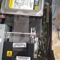 مینی کیس لنوو و مانیتور لنوو|رایانه رومیزی|شاهین‌شهر, خانه کارگر|دیوار