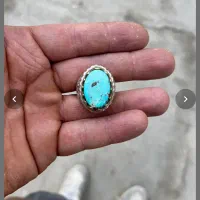 انگشتر فیروزه دستساز